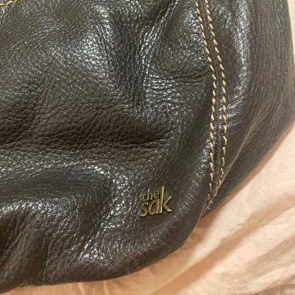 The Sak Brown Leather Hobo Bag - Picture 3 of 9